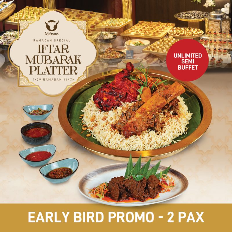 Iftar Mubarak Platter - 2 Pax